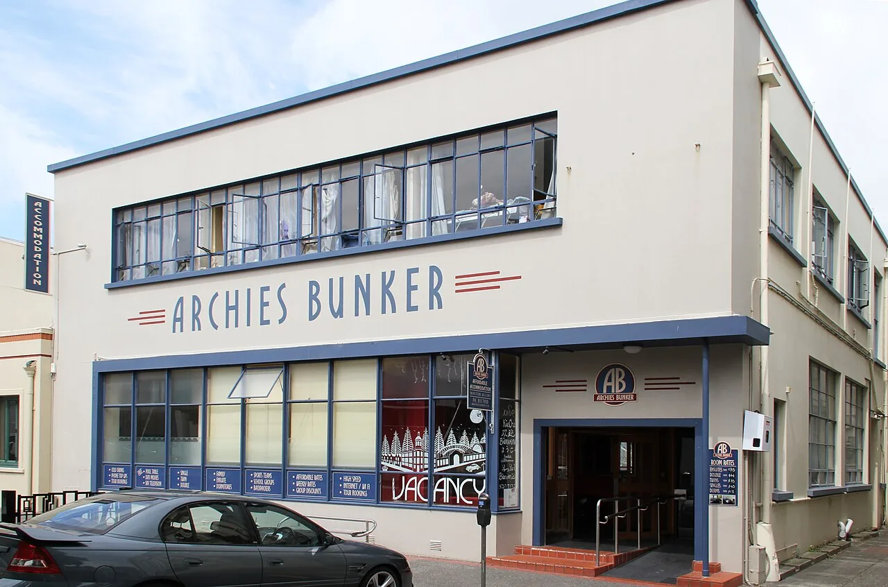 Archie's Bunker à Napier
