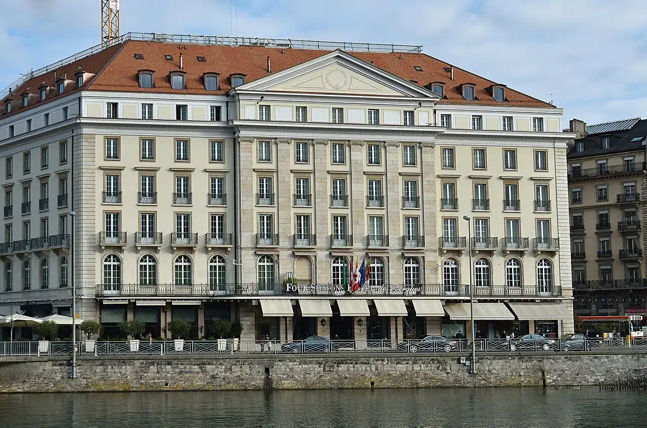 Hôtel des Bergues à Genève