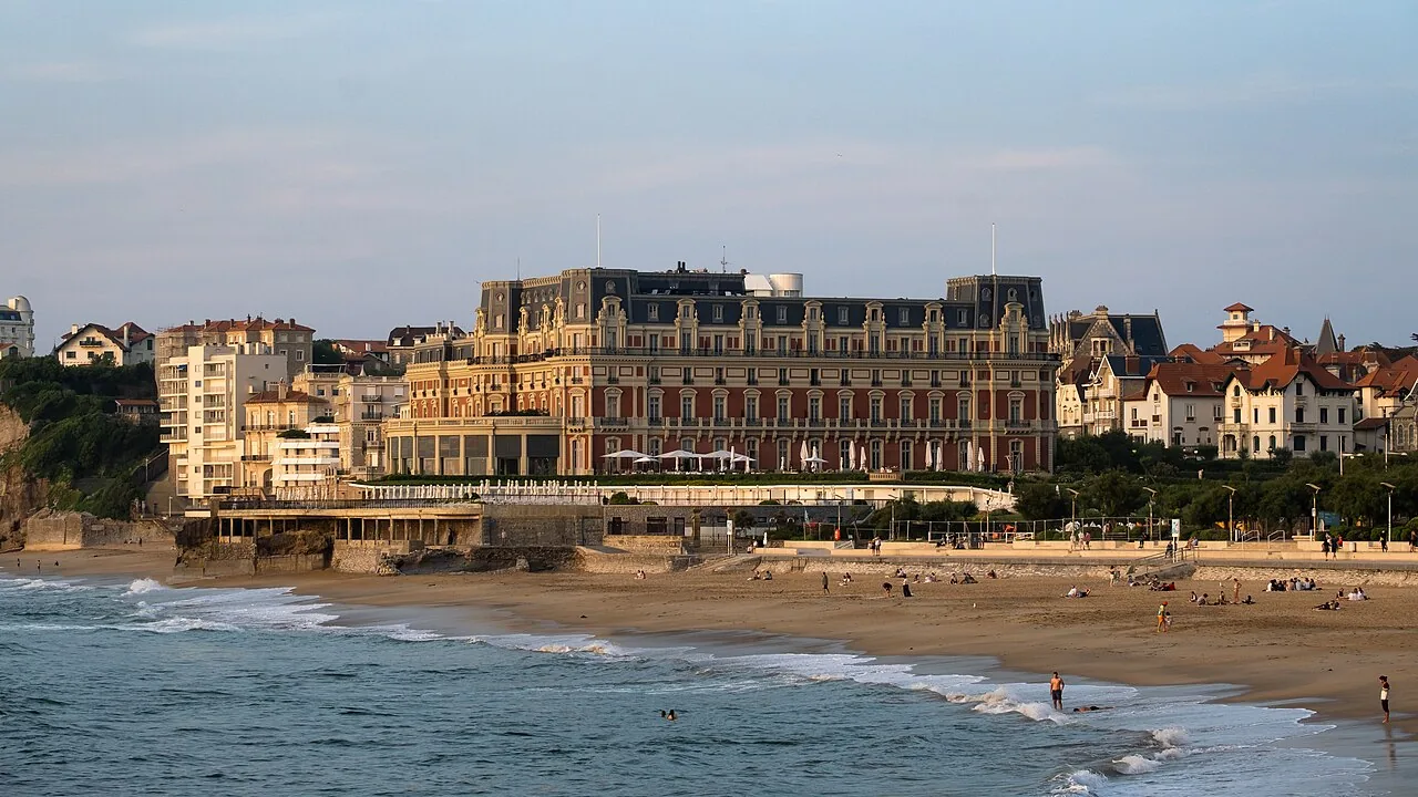 hôtel du Palais à Biarritz